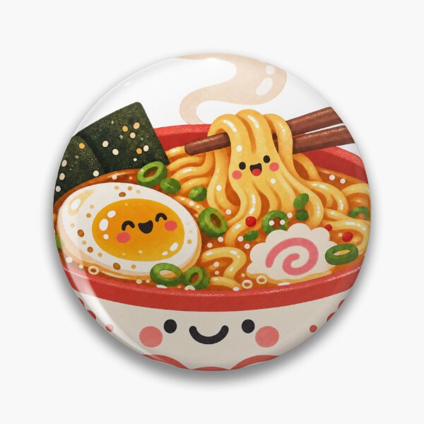 Artikelvorschau, Glückliche Kawaii Ramen Nudelschale entworfen und verkauft von LongIslandDesgn.