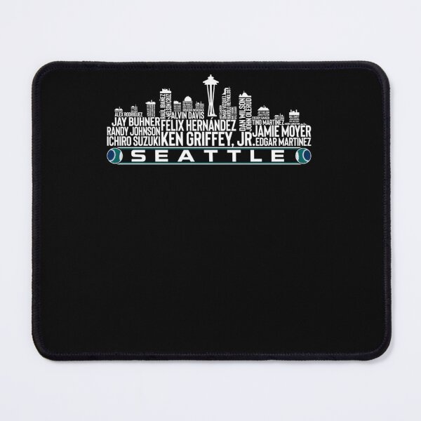 Item preview, Seattle Baseball Team All Time Legends Seattle City Skyline designed and sold by harrodoxkou.