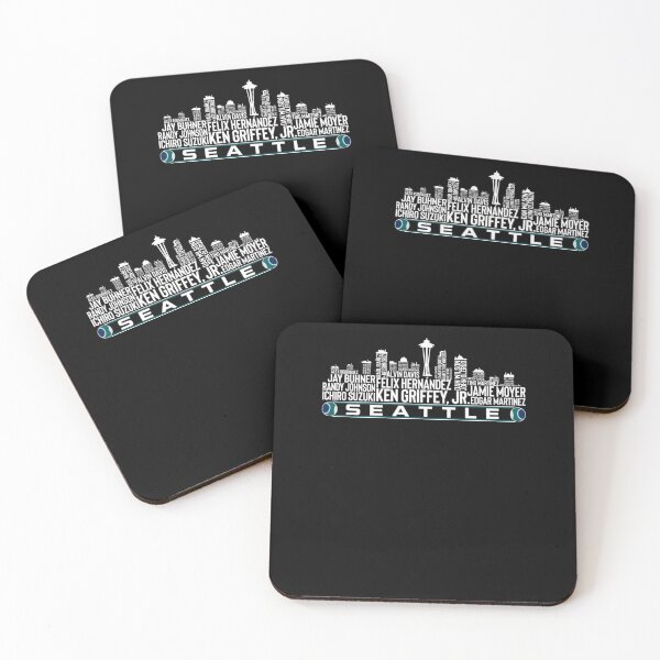Item preview, Seattle Baseball Team All Time Legends Seattle City Skyline  designed and sold by harrodoxkou.