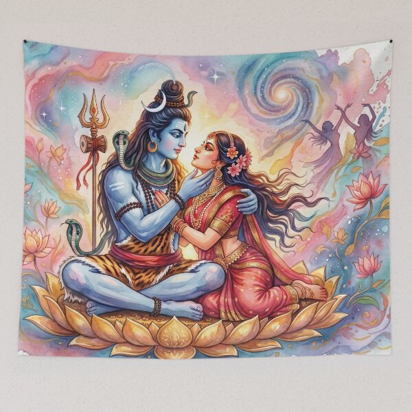 Item preview, Shiva & Parvati – Divine Romance & Inner Peace designed and sold by The Sensing Room.
