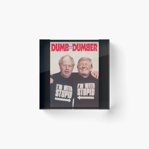 Item preview, Trump And Boris Johnson - Dumb And Dumber designed and sold by HorusEgypt.