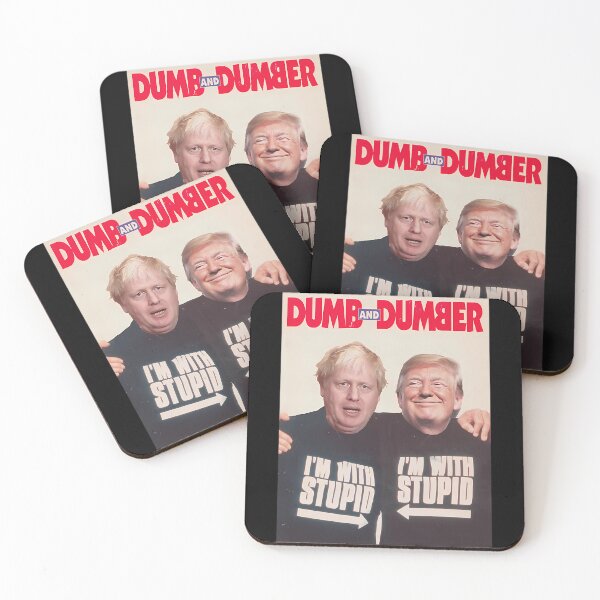 Item preview, Trump And Boris Johnson - Dumb And Dumber designed and sold by HorusEgypt.