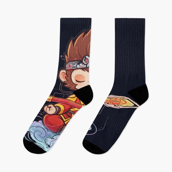 Aperçu de l'œuvre Cute Cyber Sun Wukong Mech Meditation créée et vendue par DigArtis.