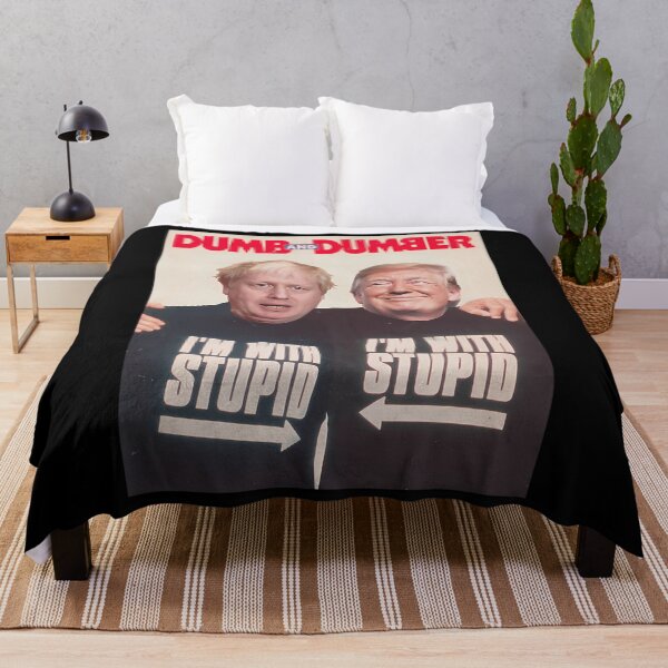 Item preview, Trump And Boris Johnson - Dumb And Dumber designed and sold by HorusEgypt.