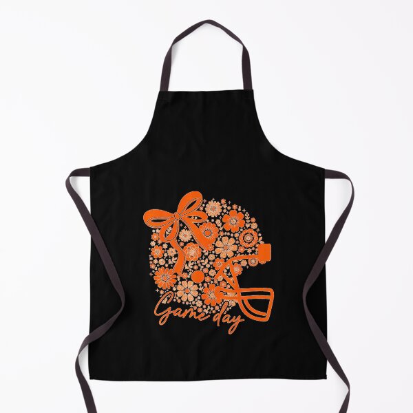 Item preview, Preppy Game Day Football Girly Bow Team Spirit Girls Orange  designed and sold by ObukiLantara.