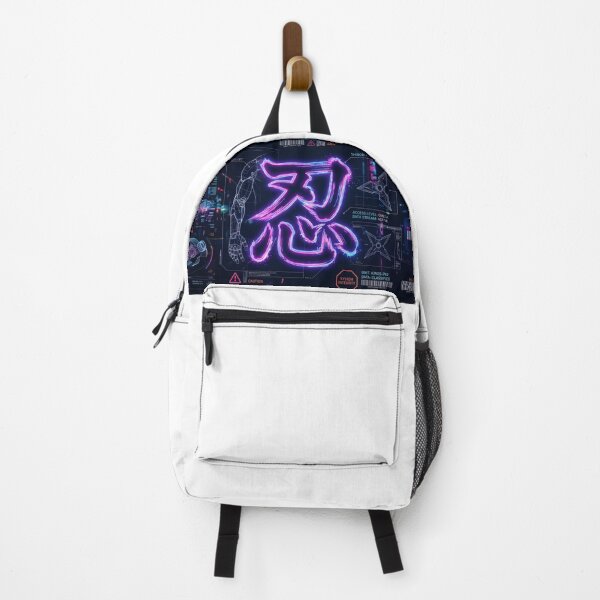Item preview, Tactical Cyber Ninja Kanji - Holographic HUD Design designed and sold by Zen Motif Japan.