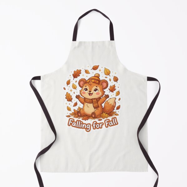 Item preview, Falling for Fall Cute Autumn Sticker designed and sold by Cerys-GS.