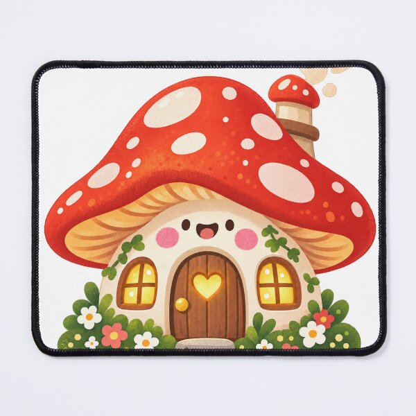 Item preview, Cute fly agaric fairy house designed and sold by LongIslandDesgn.