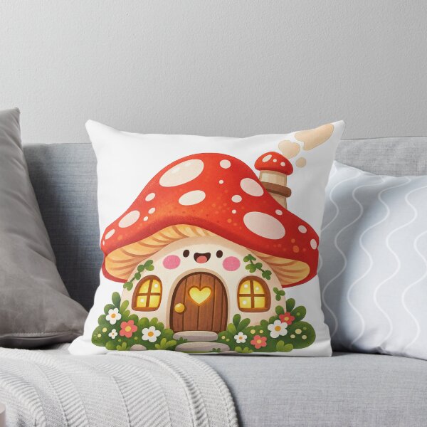 Item preview, Cute fly agaric fairy house designed and sold by LongIslandDesgn.