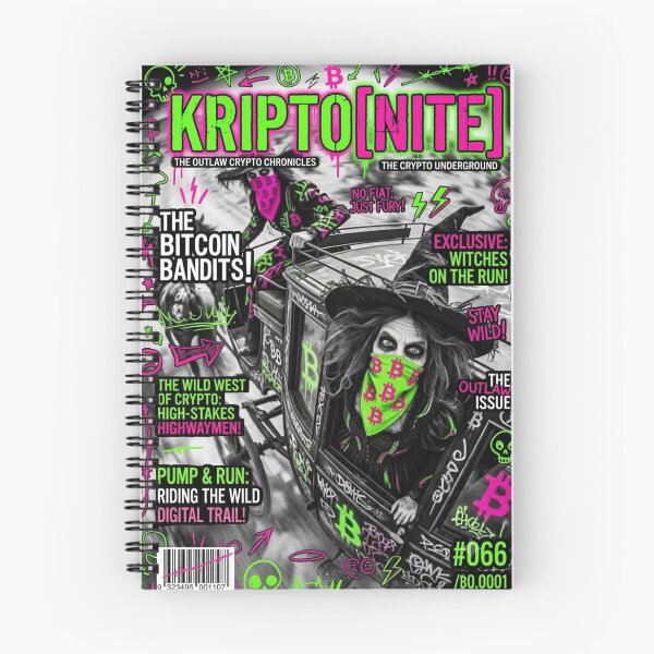 Item preview, Hex-Change Rate: Two Witches Take a Crypt-ic Carriage Ride on the Block-Chain Gang designed and sold by Print Fiction.