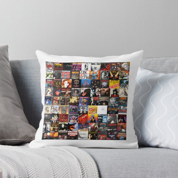 Item preview, Vintage Rock Vinyl Record Collage Artwork for Music Lovers designed and sold by Whatafuck-.