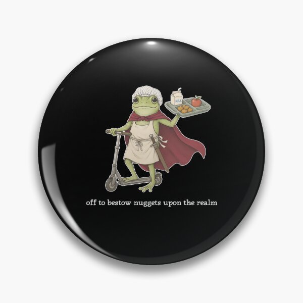 Item preview, Off To Bestow Nuggets Upon The Realm designed and sold by CharmiA Fox.