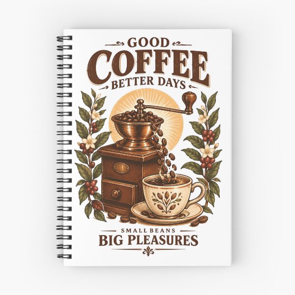 Item preview, Good Coffee Better Days Small Beans designed and sold by Sovereign Supply Co..