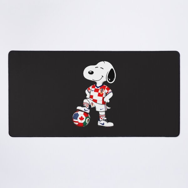 Item preview, Croatia Soccer Team Snoopy Cartoon Funny World Cup Design designed and sold by wallflower2war.