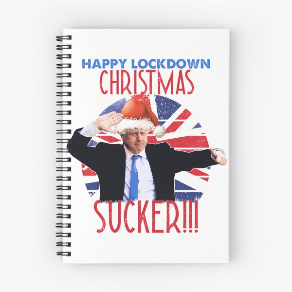 Item preview, Feliz Navidad en confinamiento, imbécil Boris Johnson designed and sold by ALNOBEE20.