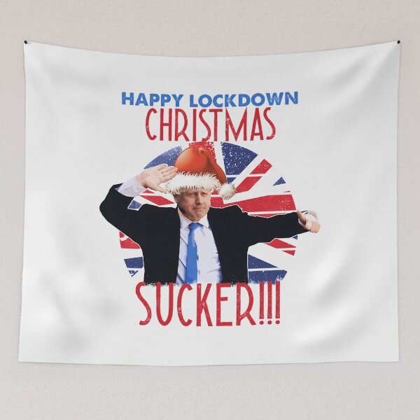 Item preview, Happy Lockdown Christmas Sucker Boris Johnson designed and sold by ALNOBEE20.