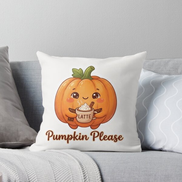 Item preview, Pumpkin Please Cute Autumn Pumpkin Sticker designed and sold by Cerys-GS.
