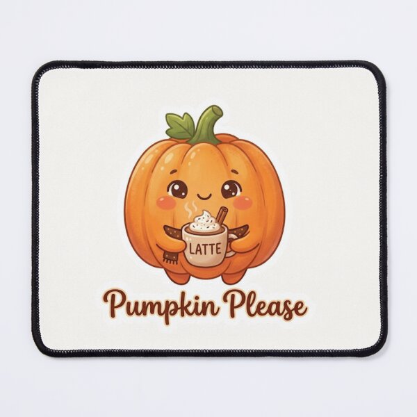 Item preview, Pumpkin Please Cute Autumn Pumpkin Sticker designed and sold by Cerys-GS.