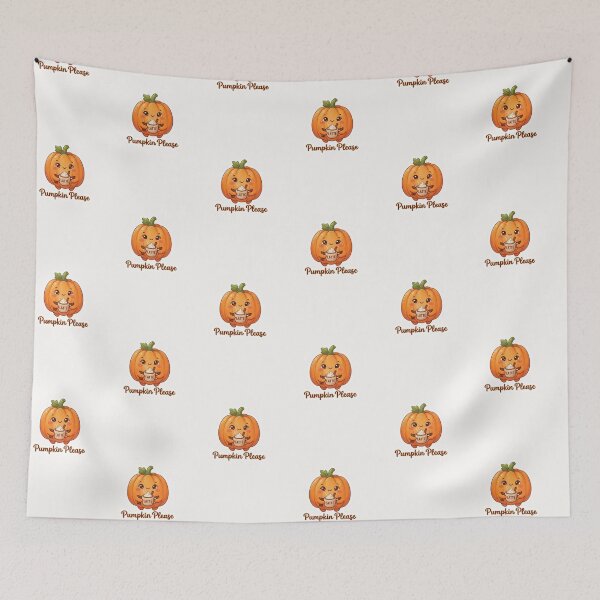 Item preview, Pumpkin Please Cute Autumn Pumpkin Sticker designed and sold by Cerys-GS.