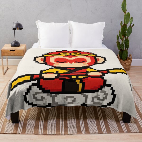Item preview, Cute Pixel Sun Wukong Zen Meditation designed and sold by DigArtis.