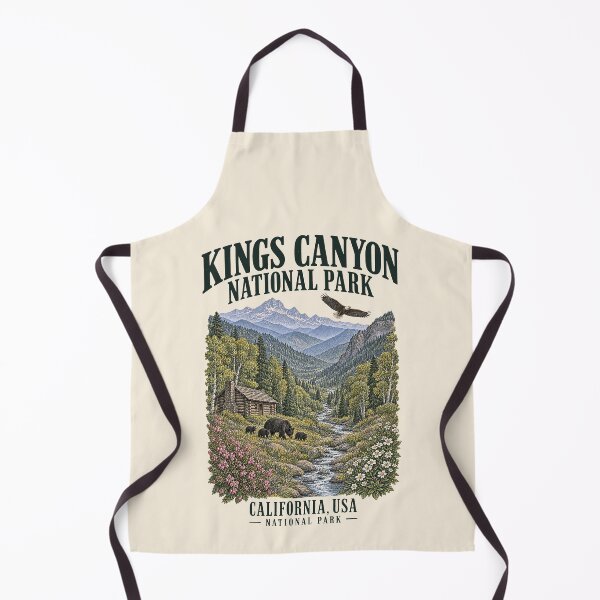 Item preview, Kings Canyon National Park, California, USA [Vintage Illustration] designed and sold by elektronen.