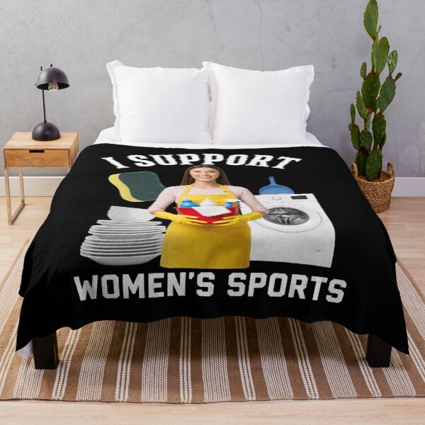Item preview, I Support Women's Sports Humor Design designed and sold by Kayliietrichdgg.