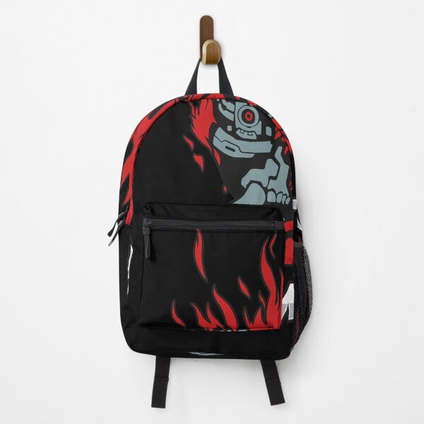 Item preview, Cyberpunk Oni Mask Samurai Flame  Art designed and sold by Kayliietrichdgg.