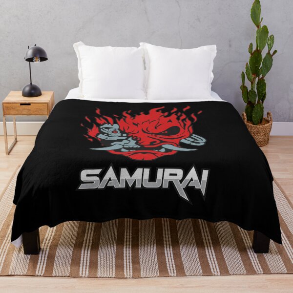 Item preview, Cyberpunk Oni Mask Samurai Flame  Art designed and sold by Kayliietrichdgg.