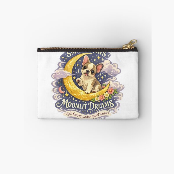 Item preview, Small Paws Moonlit Dreams Cute French Bulldog Celestial Puppy Art Design designed and sold by inkoutninja.