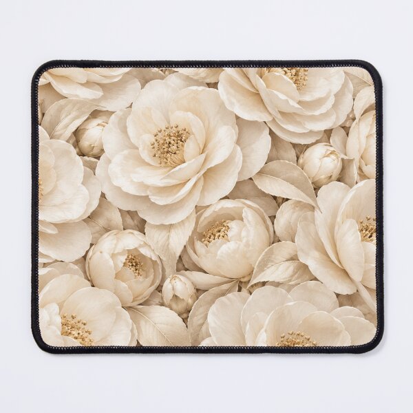 Item preview, Ivory Camellia designed and sold by WeaveSphere.