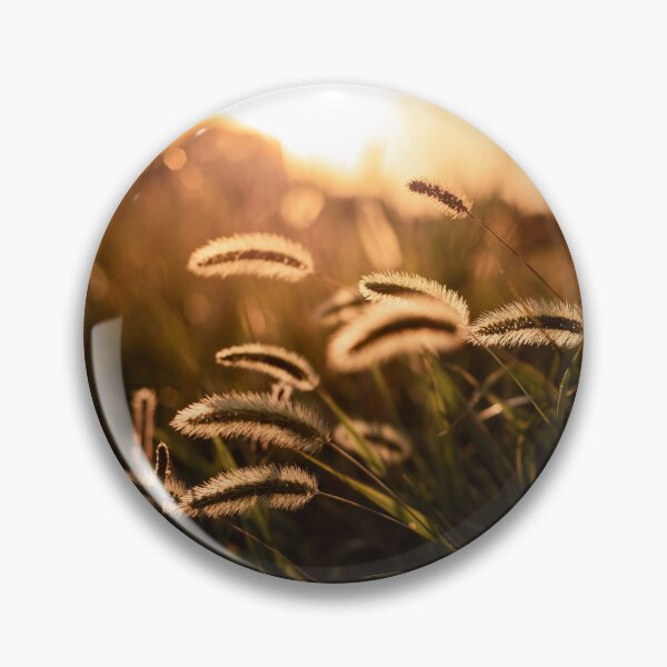 Item preview, ​Golden Hour Grass Fields at Sunset designed and sold by Dzulo.