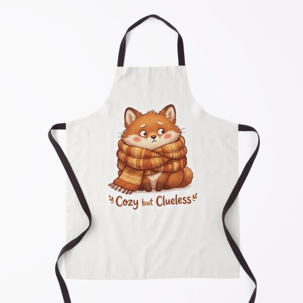 Item preview, Cozy but Clueless Cute Autumn Critter Sticker designed and sold by Cerys-GS.