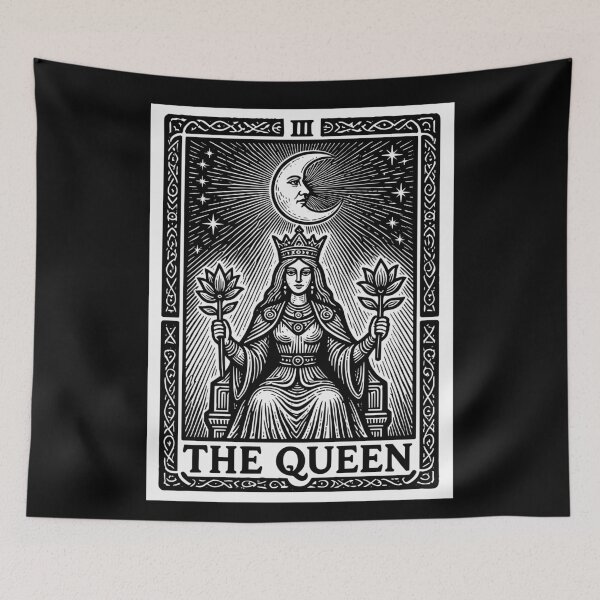 Item preview, King and Queen tarot Card Couple Matching designed and sold by Colorfulman.