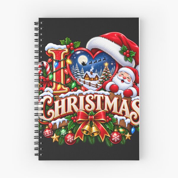 Item preview, I Love Christmas – Festive Santa Hat Christmas Holiday designed and sold by Genius Geek.
