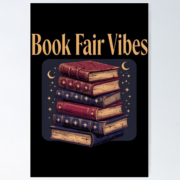 Item preview, Book Fair Vibes - Cute School Librarian & Teacher Aesthetic designed and sold by Printed Mistakes.