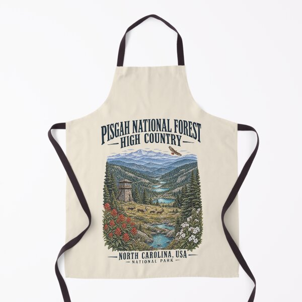 Item preview, Pisgah National Forest High Country, North Carolina, USA [Vintage Illustration] designed and sold by elektronen.