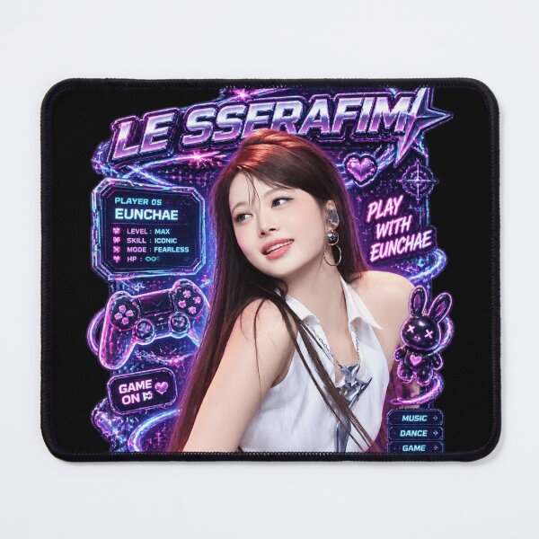 Item preview, Luminous Pink Gaming Eunchae Playful Maknae Pose designed and sold by Valereekmerch.