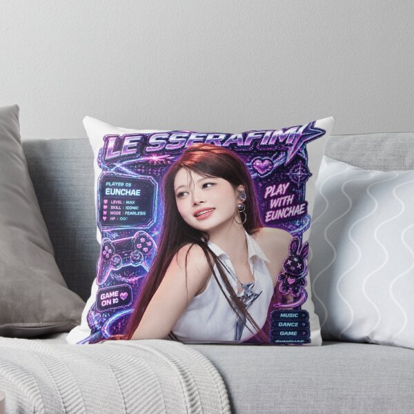 Item preview, Luminous Pink Gaming Eunchae Playful Maknae Pose designed and sold by Valereekmerch.