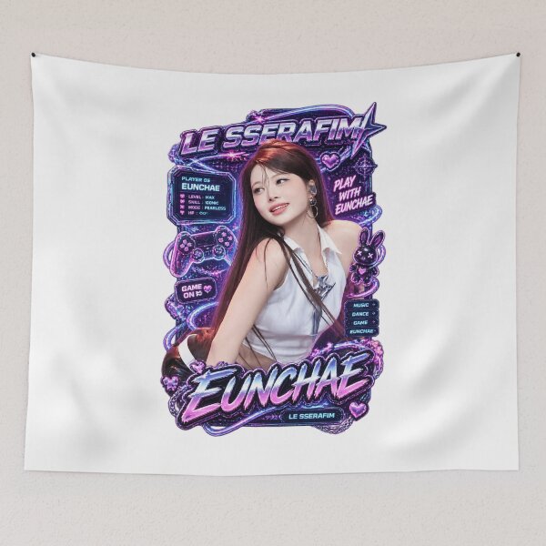 Item preview, Luminous Pink Gaming Eunchae Playful Maknae Pose designed and sold by Valereekmerch.