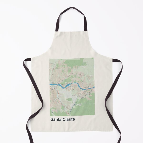 Item preview, Santa Clarita Minimalistic Map Art designed and sold by MapsNerd.