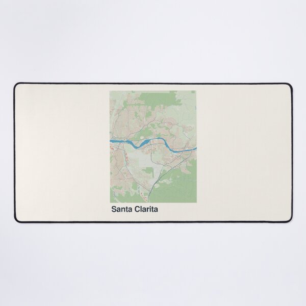 Item preview, Santa Clarita Minimalistic Map Art designed and sold by MapsNerd.