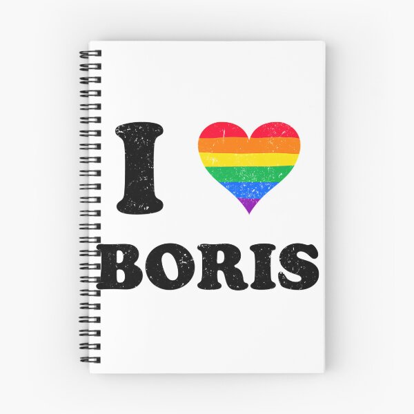 Aperçu de l'œuvre J'aime Boris Johnson Politique britannique Fierté LGBTQ+ créée et vendue par Eswara Prasath.