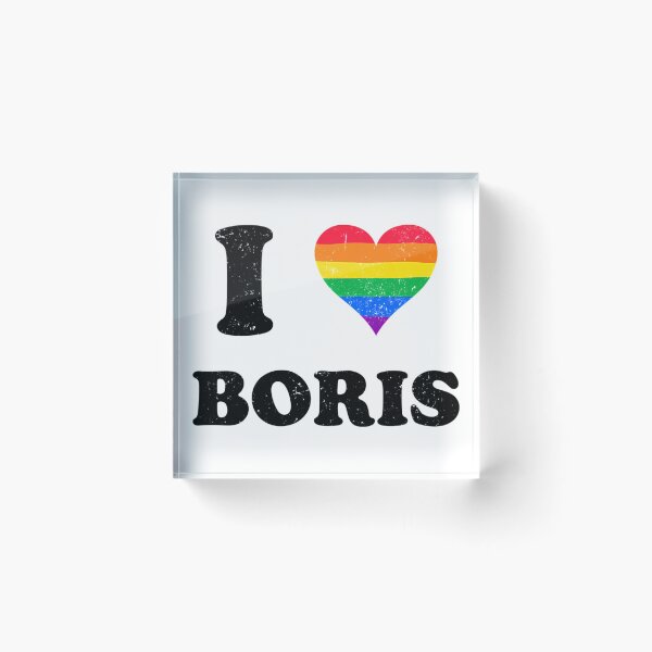 Item preview, I Love Boris Johnson Uk Politics Lgbtq Pride designed and sold by Eswara Prasath.