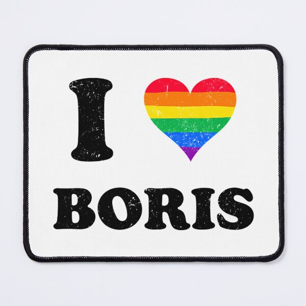 Item preview, I Love Boris Johnson Uk Politics Lgbtq Pride designed and sold by Eswara Prasath.