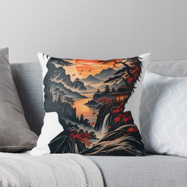 Item preview, surreal mountain landscape designed and sold by TOMSZE.