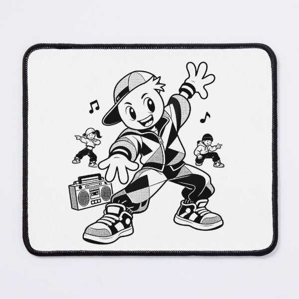 Item preview, Retro 90s Hip Hop Breakdance Streetwear Cartoon designed and sold by ArtsAmaze.
