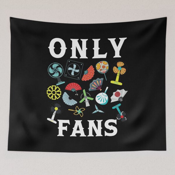 Item preview, Only Fans Funny Fan Illustration Wordplay designed and sold by Kayliietrichdgg.