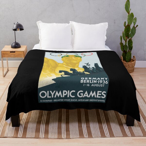 Item preview, 1936 Berlin Olympic Games Retro Poster Art designed and sold by Kayliietrichdgg.