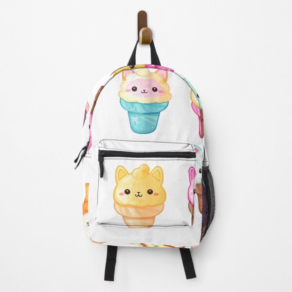 Artikelvorschau, Kawaii-Katzen-Eiscreme-Süßigkeiten-Feinschmecker-T-Shirt entworfen und verkauft von gidget-gadget.