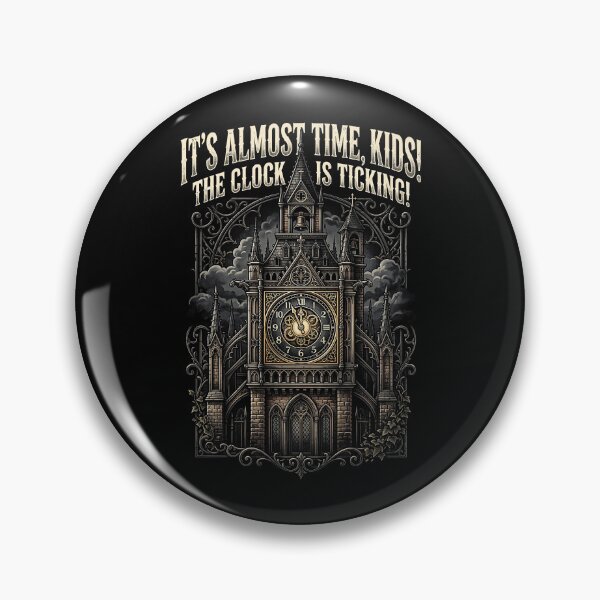 Item preview, The Midnight Hour | Vintage Gothic Clock Tower designed and sold by HexOne.